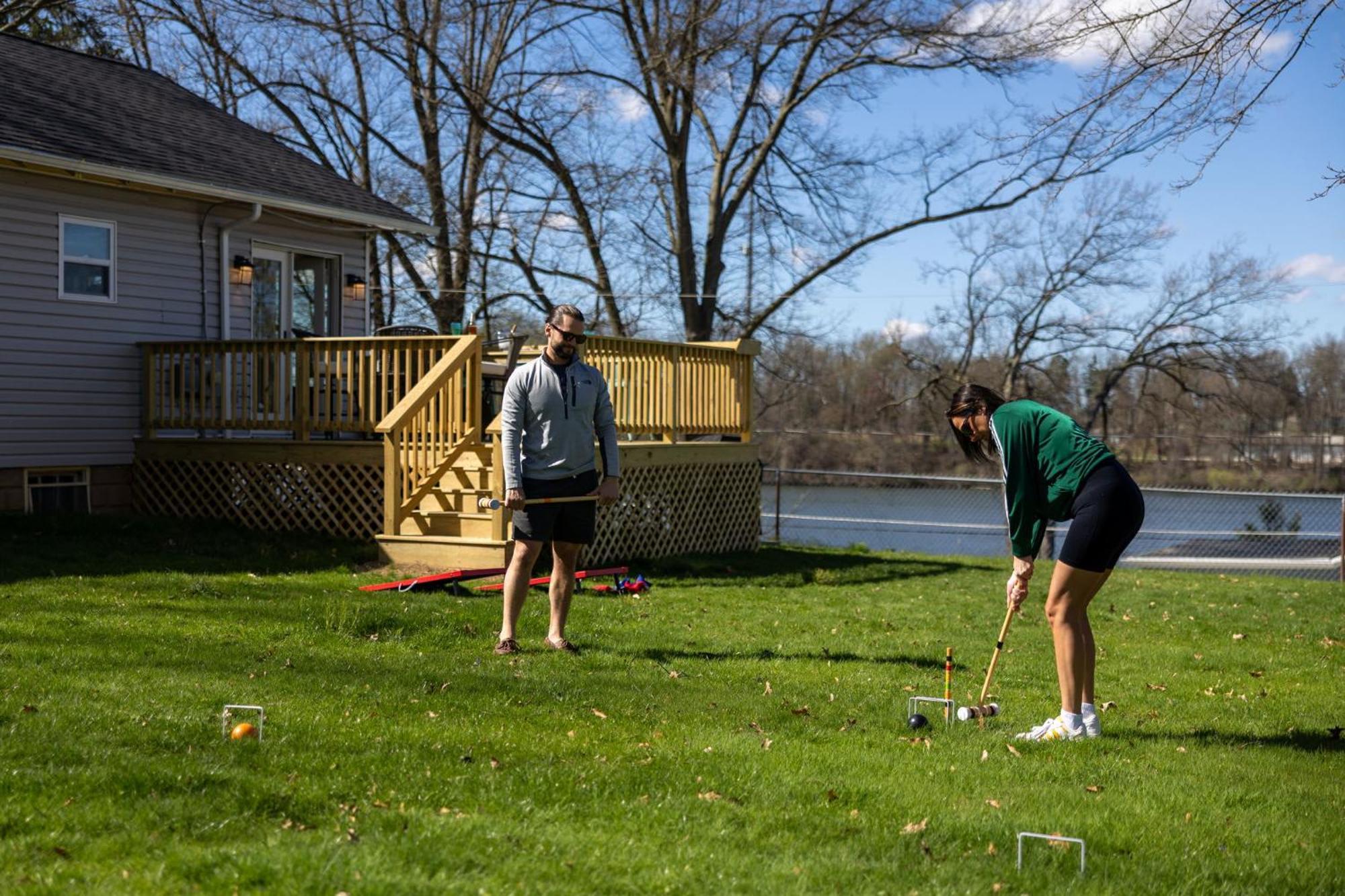 Hilltop Lakehouse - Free Kayaks Deck Plx Vila Akron Exterior foto